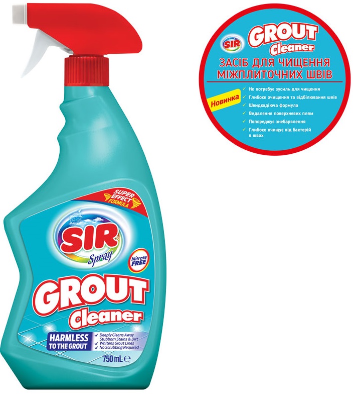 Засіб для чищення ванної кімнати SIR , 0,75 л